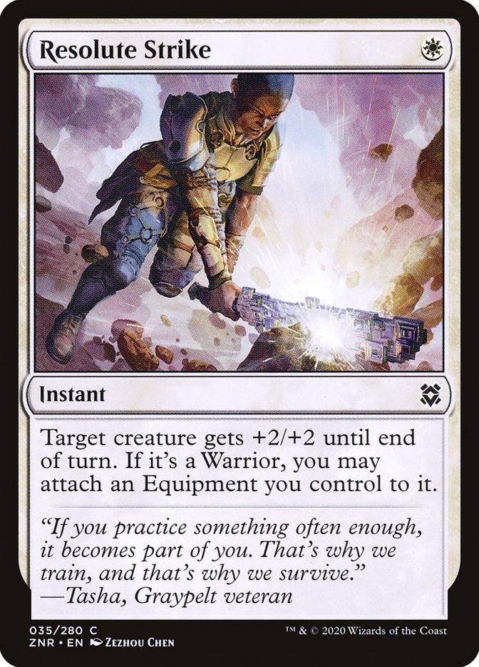 Resolute Strike [Zendikar Rising] | Eastridge Sports Cards & Games