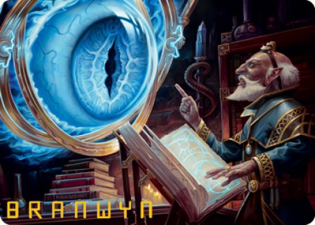 Contact Other Plane Art Card (Gold-Stamped Signature) [Dungeons & Dragons: Adventures in the Forgotten Realms Art Series] | Eastridge Sports Cards & Games