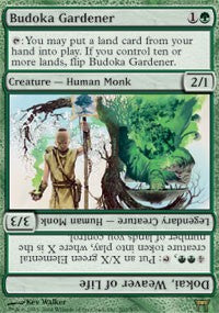 Budoka Gardener // Dokai, Weaver of Life [Champions of Kamigawa] | Eastridge Sports Cards & Games