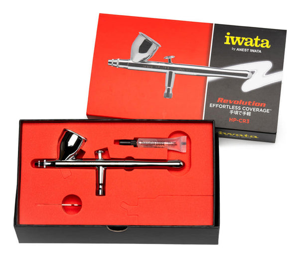 Iwata Revolution HP-CR3 Gravity Feed Dual Action Airbrush | Eastridge Sports Cards & Games