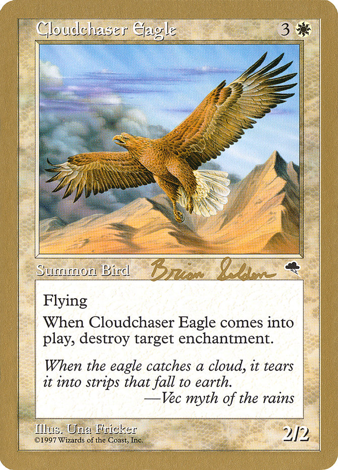 Cloudchaser Eagle (Brian Selden) [World Championship Decks 1998] | Eastridge Sports Cards & Games