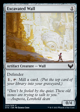 Excavated Wall [Strixhaven: School of Mages] | Eastridge Sports Cards & Games