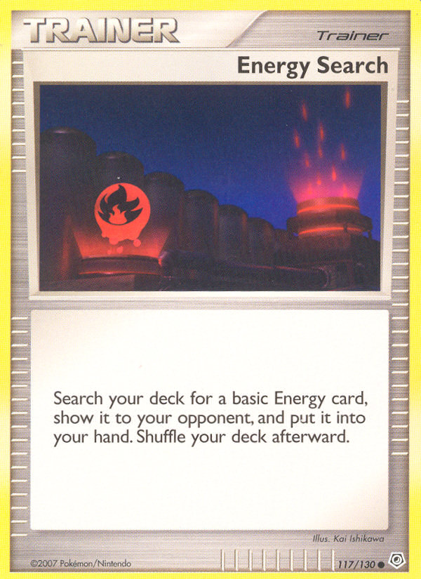 Energy Search (117/130) [Diamond & Pearl: Base Set] | Eastridge Sports Cards & Games