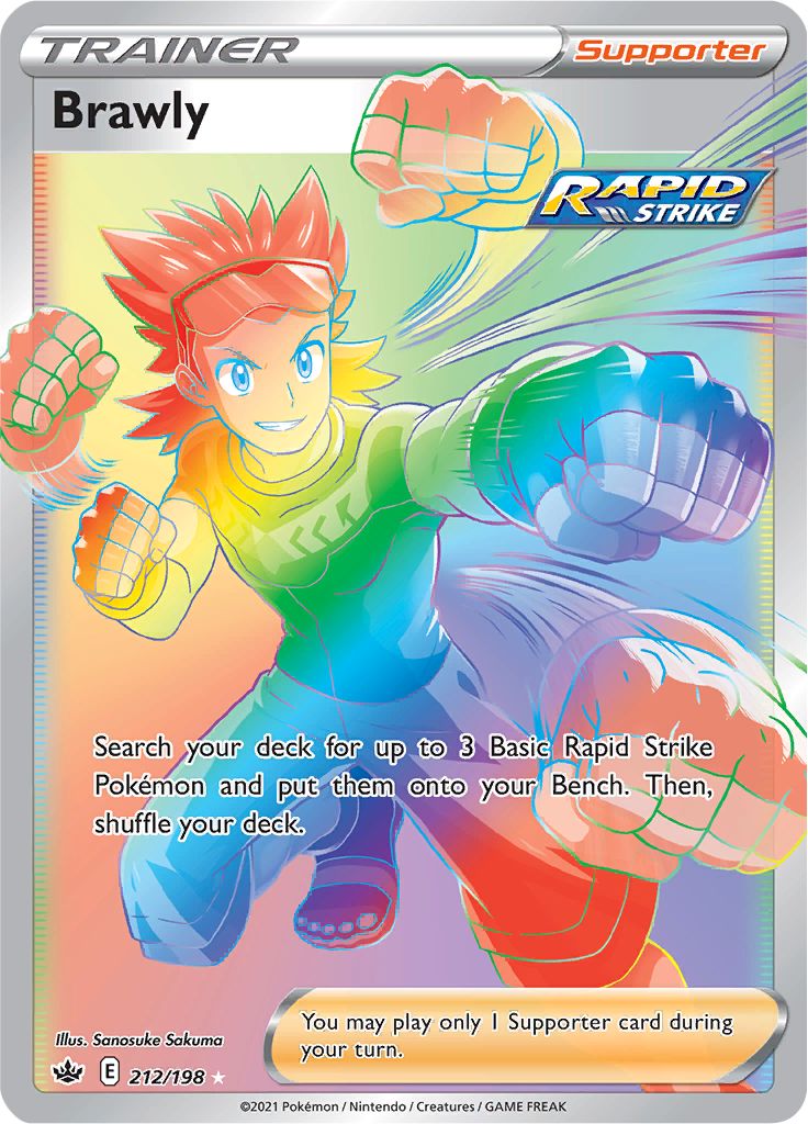 Brawly (212/198) [Sword & Shield: Chilling Reign] | Eastridge Sports Cards & Games