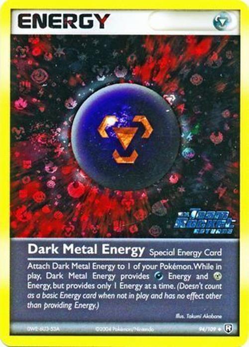 Dark Metal Energy (94/109) (Stamped) [EX: Team Rocket Returns] | Eastridge Sports Cards & Games