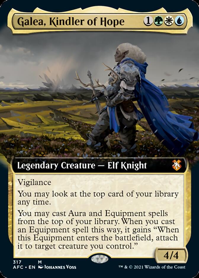 Galea, Kindler of Hope (Extended) [Dungeons & Dragons: Adventures in the Forgotten Realms Commander] | Eastridge Sports Cards & Games