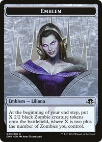 Emblem - Liliana, the Last Hope [Eldritch Moon Tokens] | Eastridge Sports Cards & Games