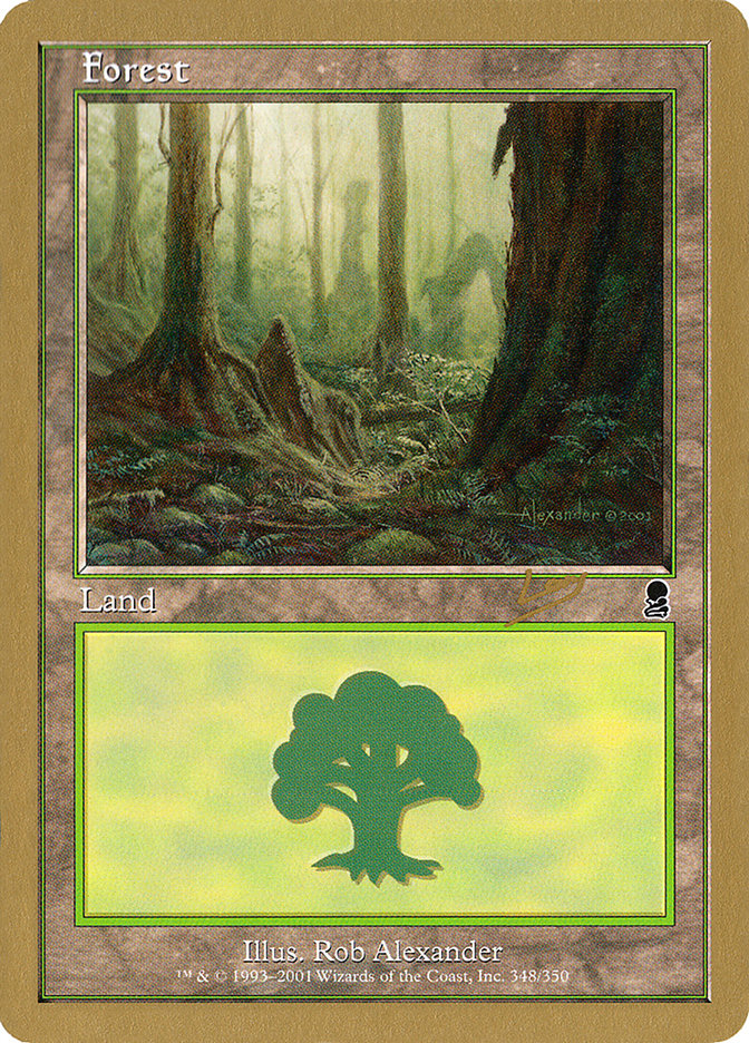 Forest (rl348) (Raphael Levy) [World Championship Decks 2002] | Eastridge Sports Cards & Games