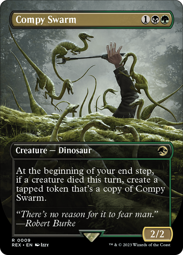 Compy Swarm (Borderless) [Jurassic World Collection] | Eastridge Sports Cards & Games