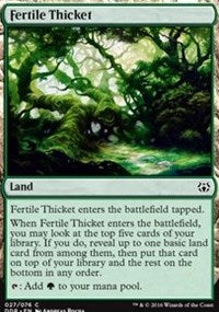 Fertile Thicket [Duel Decks: Nissa vs. Ob Nixilis]