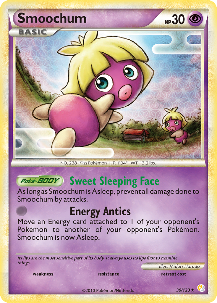 Smoochum (30/123) [HeartGold & SoulSilver: Base Set] | Eastridge Sports Cards & Games