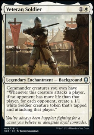 Veteran Soldier [Commander Legends: Battle for Baldur's Gate] | Eastridge Sports Cards & Games
