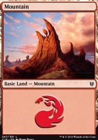 Mountain (347) [Commander 2016] | Eastridge Sports Cards & Games