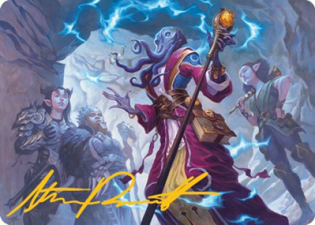 True Polymorph Art Card (Gold-Stamped Signature) [Dungeons & Dragons: Adventures in the Forgotten Realms Art Series] | Eastridge Sports Cards & Games