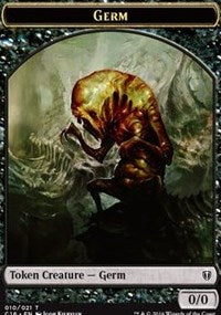 Germ // Spirit (White) Double-sided Token [Commander 2016 Tokens]