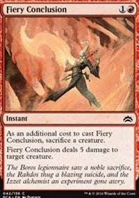 Fiery Conclusion [Planechase Anthology]