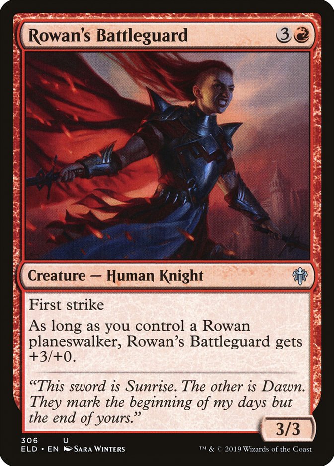 Rowan's Battleguard [Throne of Eldraine] | Eastridge Sports Cards & Games