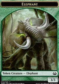 Elephant Token [Modern Masters 2017 Tokens]