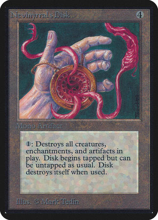 Nevinyrral's Disk [Limited Edition Alpha] | Eastridge Sports Cards & Games