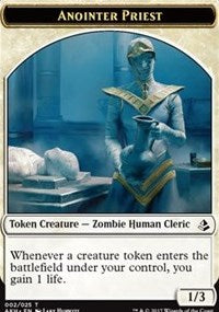 Anointer Priest Token [Amonkhet Tokens]