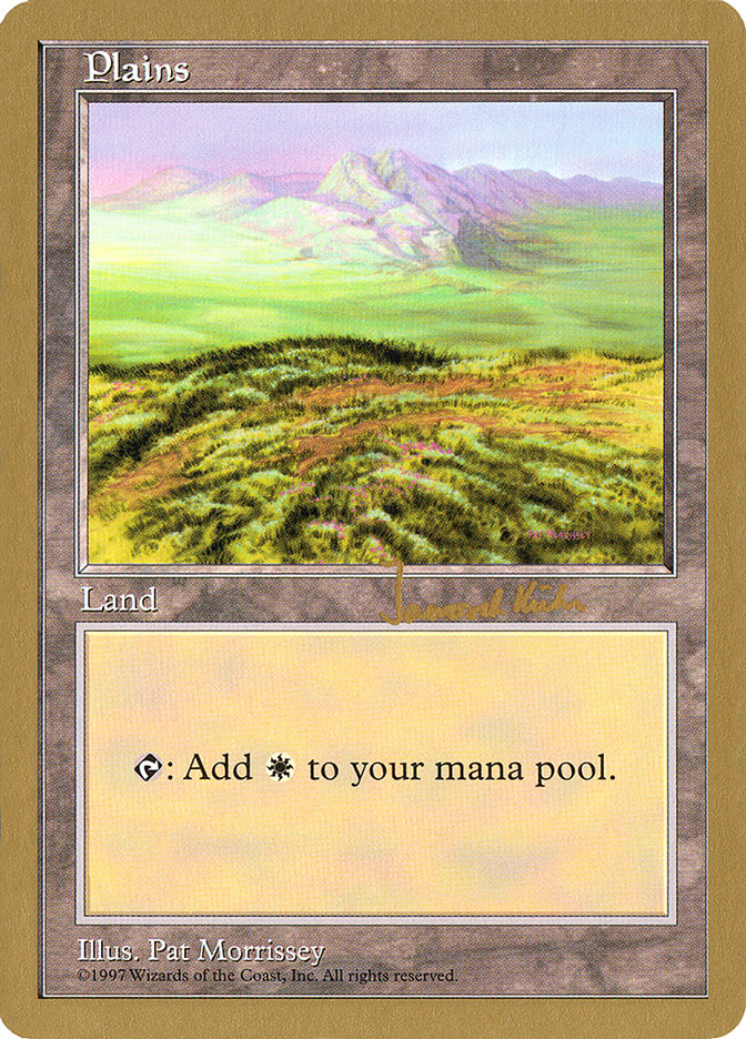 Plains (jk433) (Janosch Kuhn) [World Championship Decks 1997] | Eastridge Sports Cards & Games