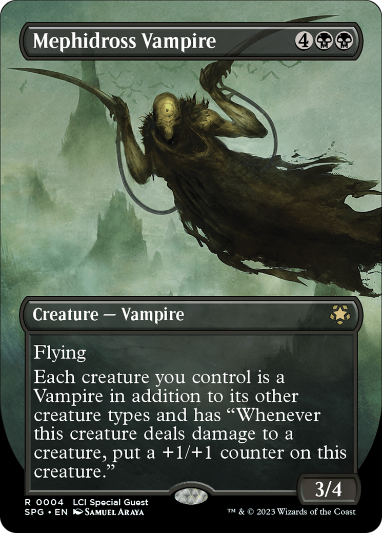 Mephidross Vampire (Borderless) [The Lost Caverns of Ixalan Special Guests] | Eastridge Sports Cards & Games