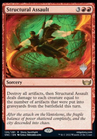 Structural Assault (Promo Pack) [Streets of New Capenna Promos] | Eastridge Sports Cards & Games