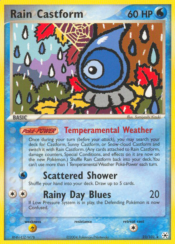 Rain Castform (23/101) [EX: Hidden Legends] | Eastridge Sports Cards & Games