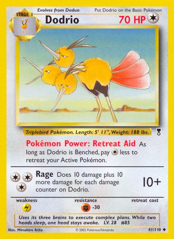 Dodrio (41/110) [Legendary Collection] | Eastridge Sports Cards & Games