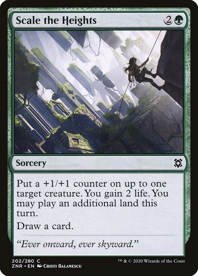 Scale the Heights [Zendikar Rising] | Eastridge Sports Cards & Games