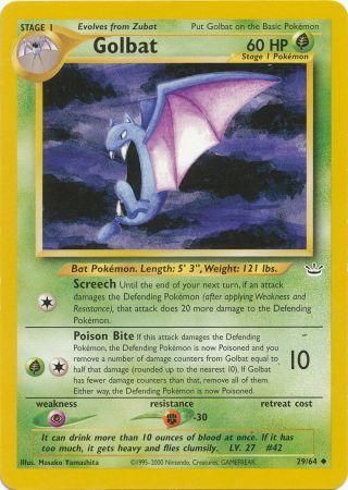 Golbat (29/64) [Neo Revelation Unlimited] | Eastridge Sports Cards & Games