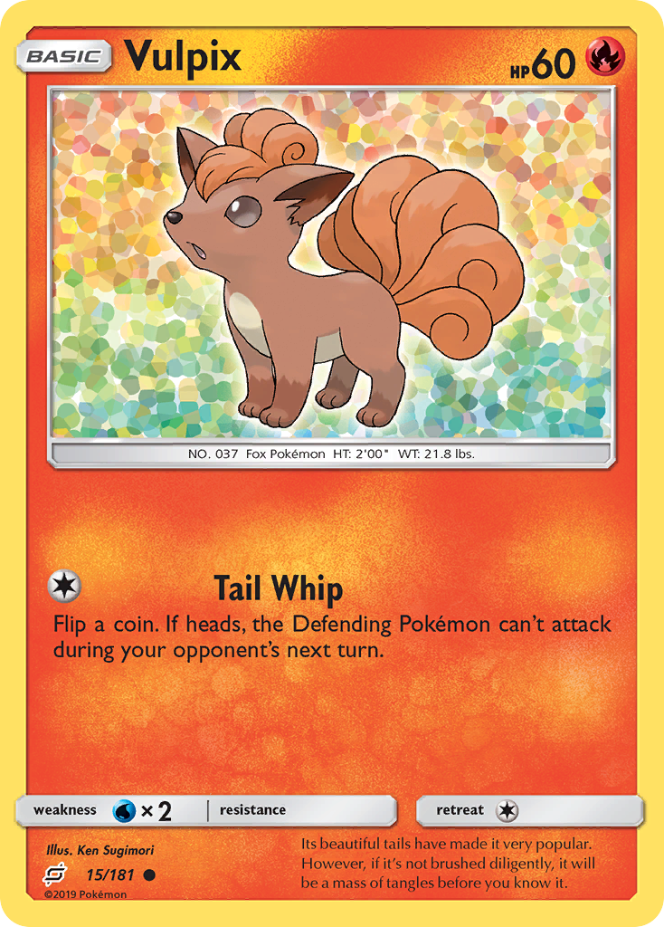 Vulpix (15/181) [Sun & Moon: Team Up] | Eastridge Sports Cards & Games