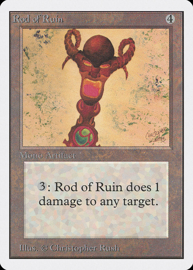 Rod of Ruin [Unlimited Edition] | Eastridge Sports Cards & Games