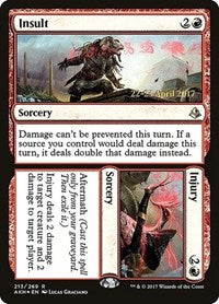 Insult // Injury [Amonkhet Promos] | Eastridge Sports Cards & Games