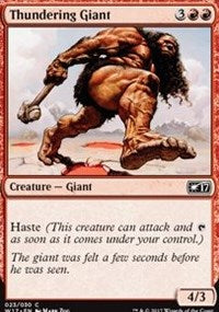 Thundering Giant [Welcome Deck 2017] | Eastridge Sports Cards & Games