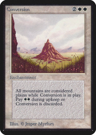 Conversion [Limited Edition Alpha] | Eastridge Sports Cards & Games