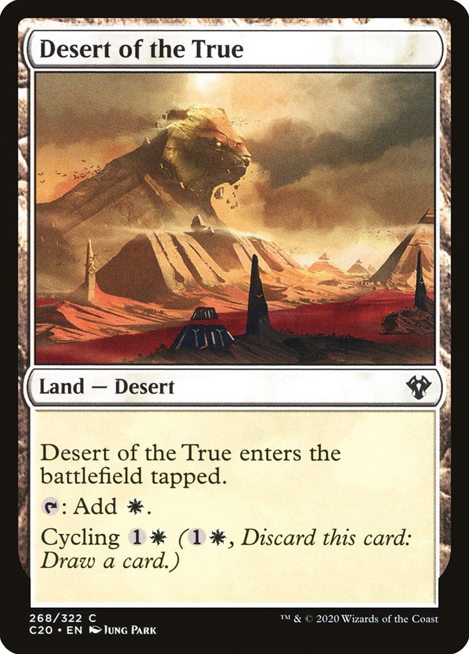 Desert of the True [Commander 2020] | Eastridge Sports Cards & Games