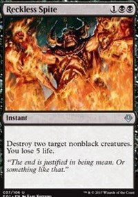 Reckless Spite [Archenemy: Nicol Bolas]