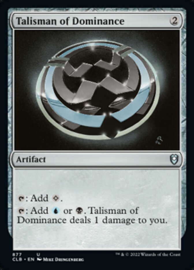 Talisman of Dominance [Commander Legends: Battle for Baldur's Gate] | Eastridge Sports Cards & Games