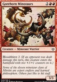 Gorehorn Minotaurs [Archenemy: Nicol Bolas] | Eastridge Sports Cards & Games