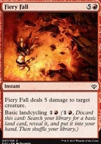 Fiery Fall [Archenemy: Nicol Bolas] | Eastridge Sports Cards & Games