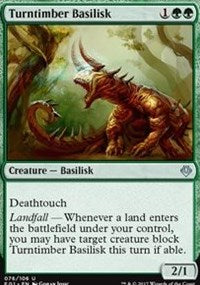 Turntimber Basilisk [Archenemy: Nicol Bolas] | Eastridge Sports Cards & Games