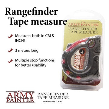 Army Painter WARGAMING ACCESSORIES: RANGEFINDER TAPE MEASURE | Eastridge Sports Cards & Games