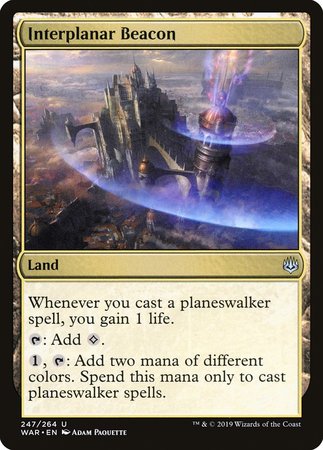 Interplanar Beacon [War of the Spark] | Eastridge Sports Cards & Games