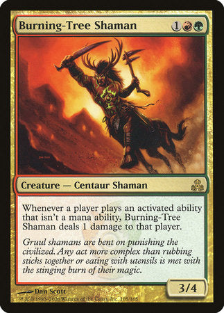 Burning-Tree Shaman [Guildpact] | Eastridge Sports Cards & Games