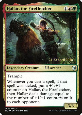 Hallar, the Firefletcher [Dominaria Promos] | Eastridge Sports Cards & Games