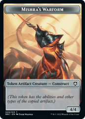 Mishra's Warform // Inkling Double-Sided Token [The Brothers' War Commander Tokens] | Eastridge Sports Cards & Games