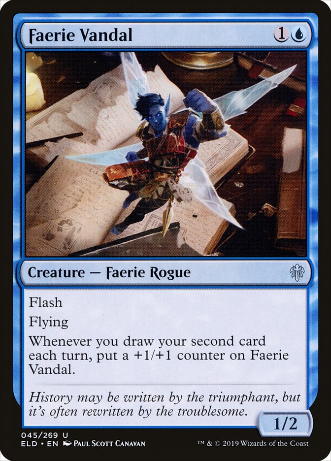 Faerie Vandal [Throne of Eldraine] | Eastridge Sports Cards & Games