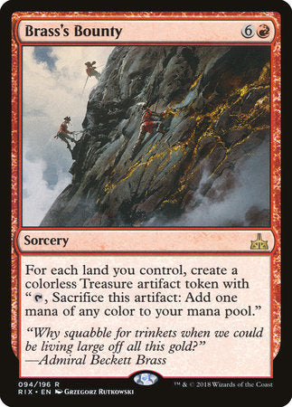 Brass's Bounty [Rivals of Ixalan] | Eastridge Sports Cards & Games