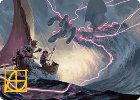 Hall of Storm Giants Art Card (Gold-Stamped Signature) [Dungeons & Dragons: Adventures in the Forgotten Realms Art Series] | Eastridge Sports Cards & Games